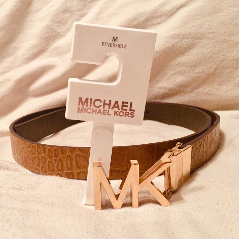 Michael Kors reversible belt medium